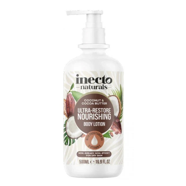 Inecto Naturals Ultra-Restore Nourishing Body Lotion - product detail | CC Hair & Beauty