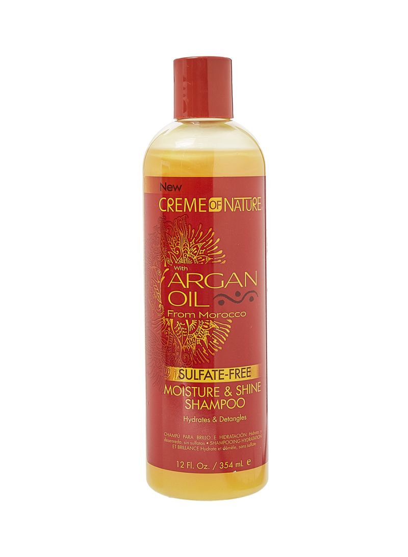 Creme Of Nature Moisture & Shine Shampoo With Argan Oil 12Oz (354ml) - product detail | CC Hair & Beauty