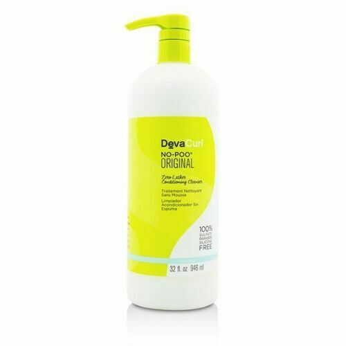 Devacurl No-Poo Original Zero Lather Conditioning Cleanser - For Curly 946Ml | Shop at CC Hair & Beauty UK