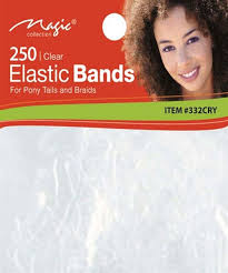 Magic Collection Crystal Elastic Bands - 250 | Shop at CC Hair & Beauty UK