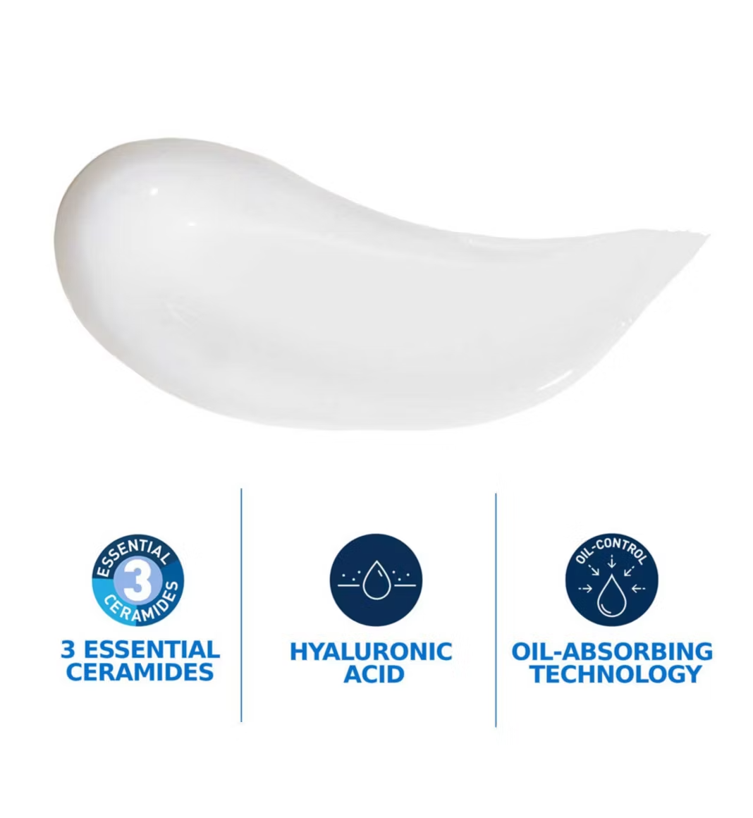 CeraVe Oil Control Moisturising Gel-Cream For Oily Skin 52ml - available online | CC Hair & Beauty UK