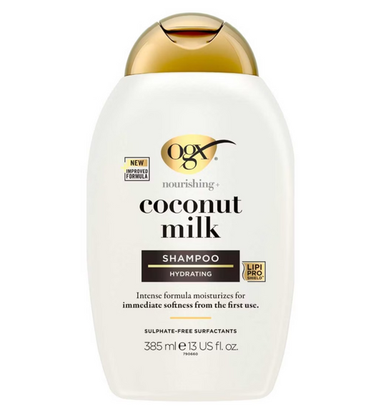 Ogx Nourishing + Coconut Milk Shampoo 385ml | Shop at CC Hair & Beauty UK