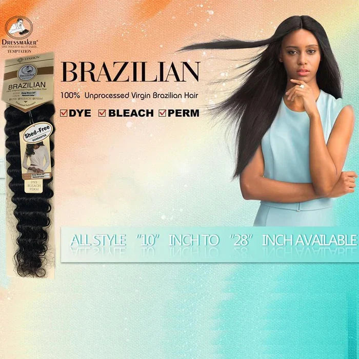 Dressmaker Temptation virgin Brazilian hair deep wave - product image 2