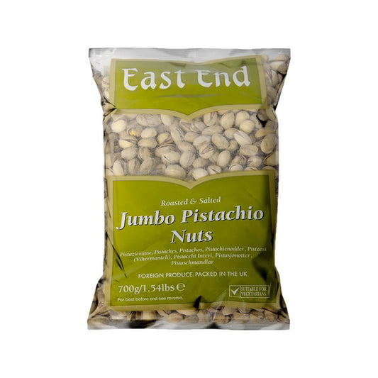 East End Jumbo Pistachio Nuts 700g