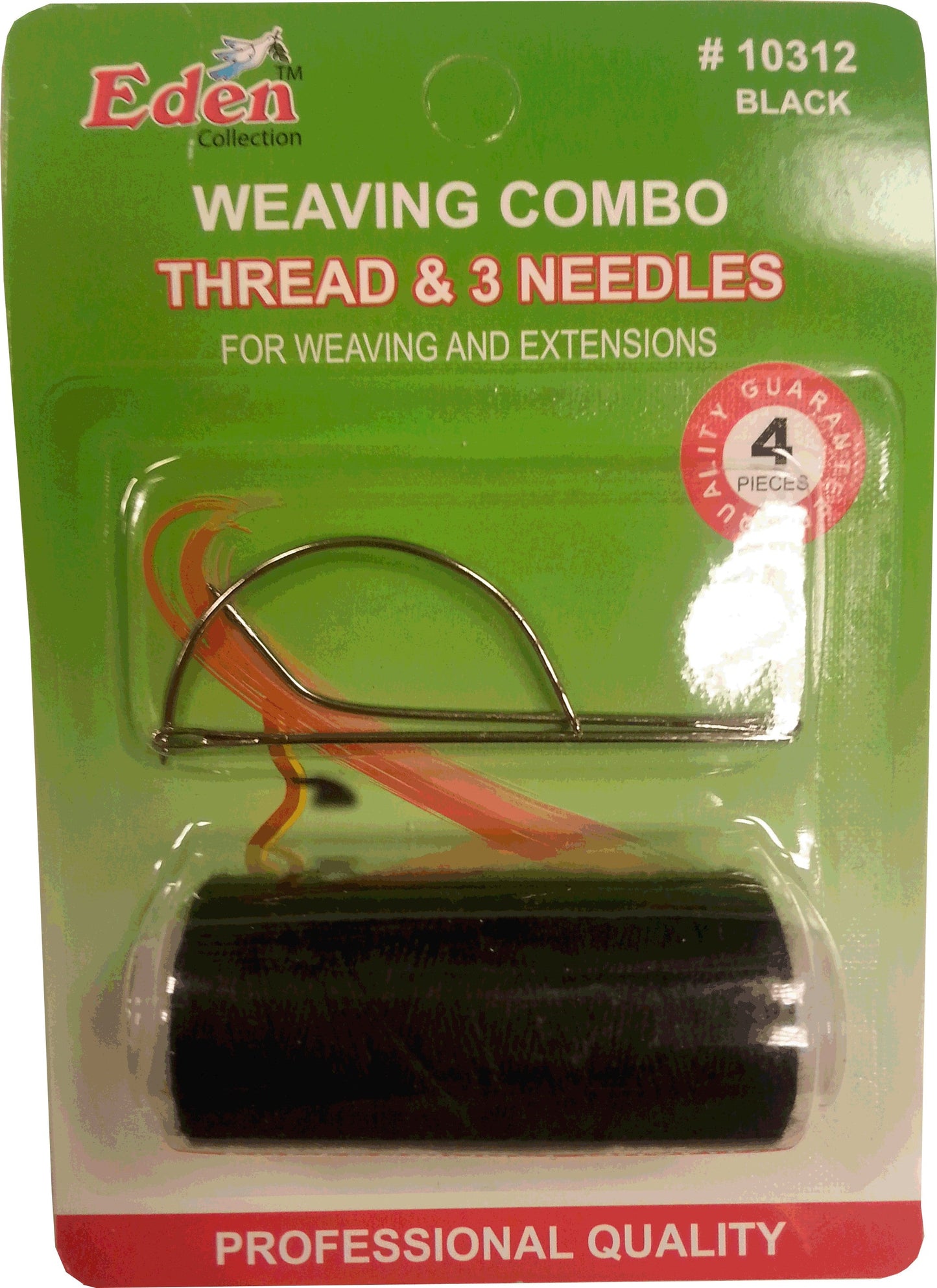 Eden Weaving Combo Thread And 3 Needles - U1 | Shop at CC Hair & Beauty UK