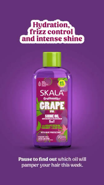 Skala Frutástica 5-in-1 Shine Oil Grape 90ml - view 2