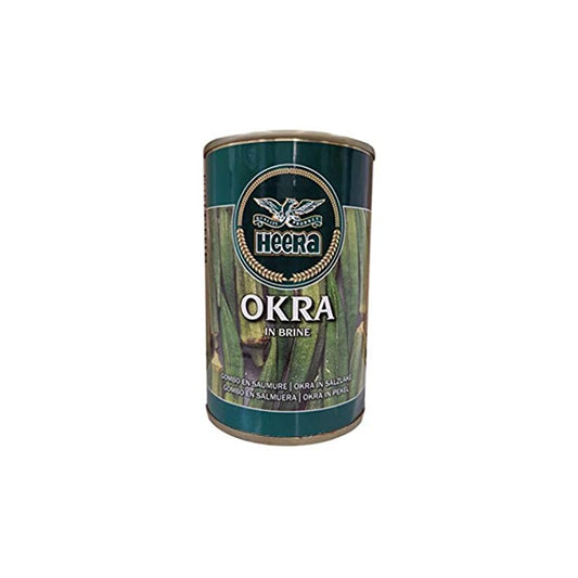 Heera Okra In Brine 400g Tin