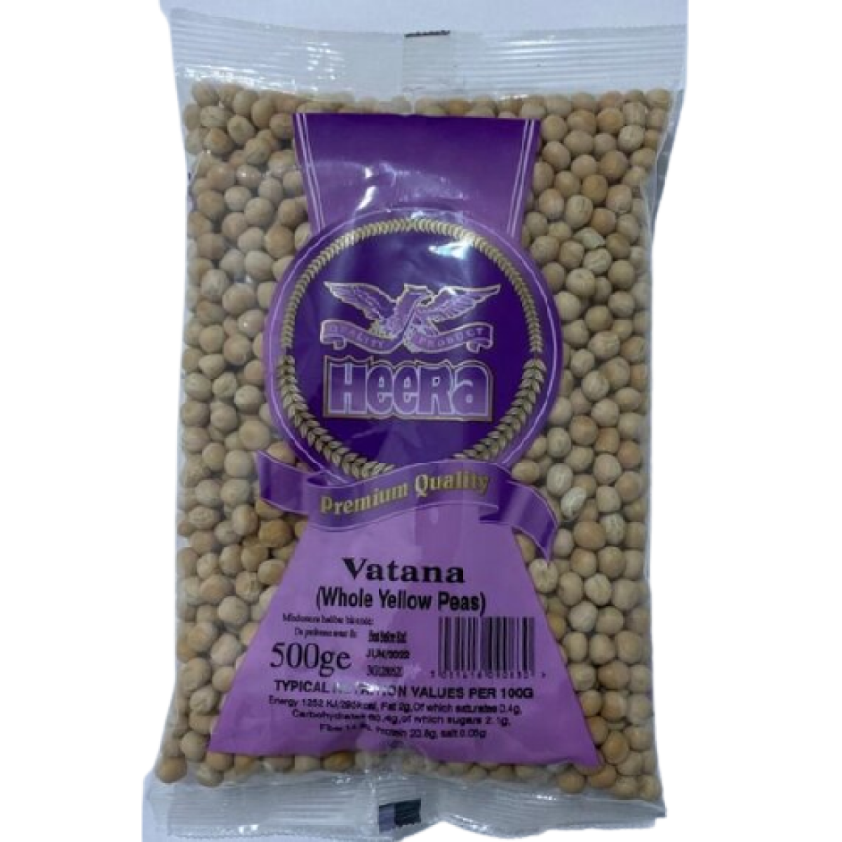 Heera Vatana (Whole White Peas) 500g