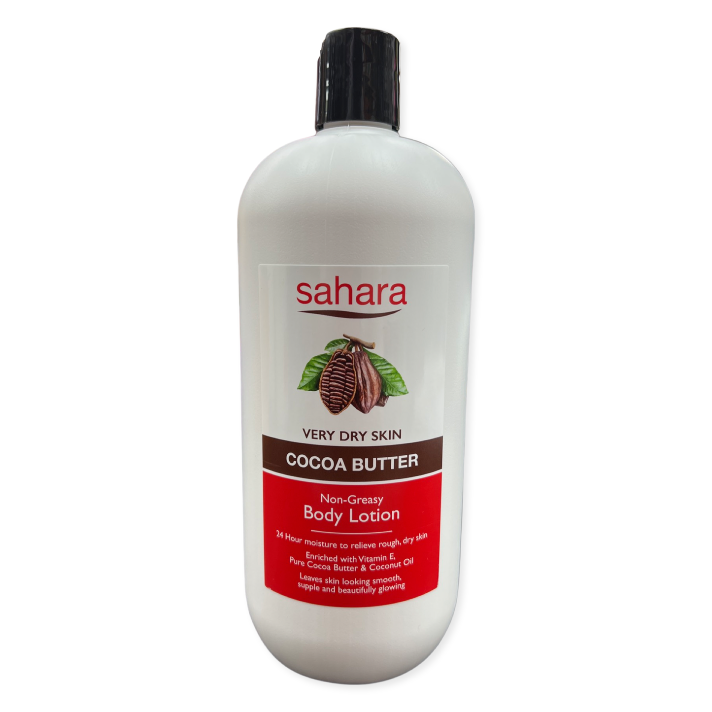 Sahara Single Bible Cocoa Butter Very Dry Skin Body Lotion - 1L