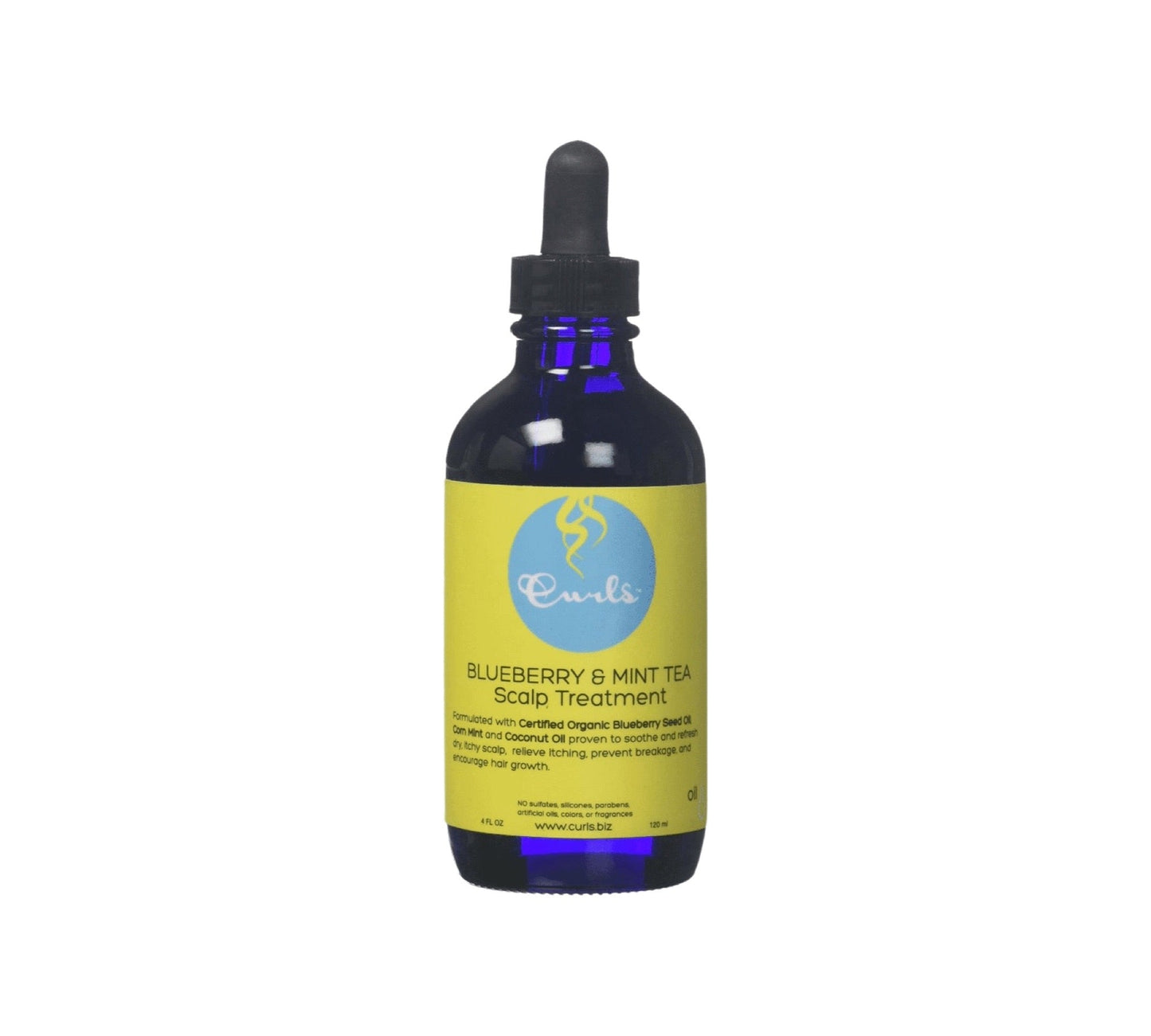 Curls Blueberry & Mint Tea Scalp Treatment - 4oz