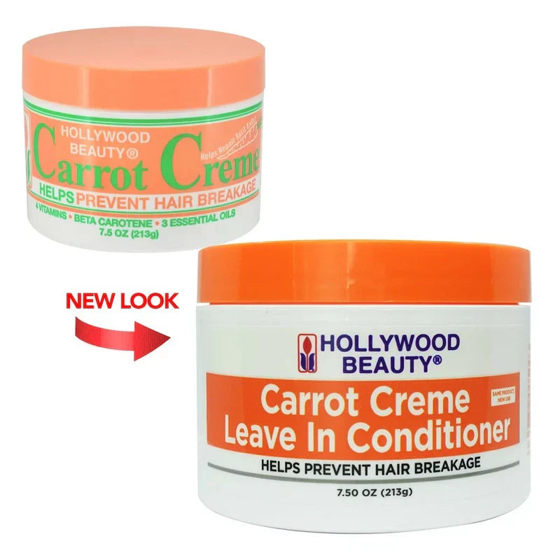 Hollywood Beauty Carrot Creme 213G/7.50Oz | Shop at CC Hair & Beauty UK