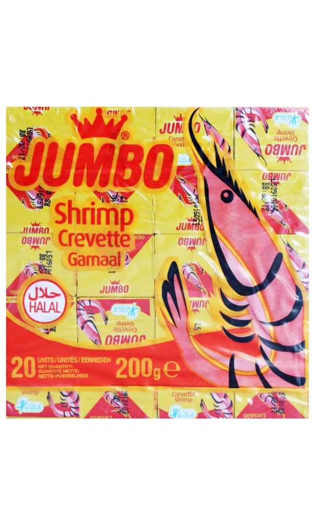 Jumbo Smoked Crevette Cubes 20pcs 200g