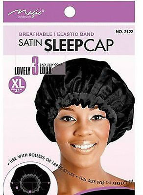Magic Satin Sleep Cap #2191Bla | Shop at CC Hair & Beauty UK