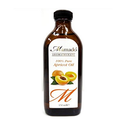 Mamado Aromatherapy Natural Apricot Kernel Oil - 150Ml | Shop at CC Hair & Beauty UK