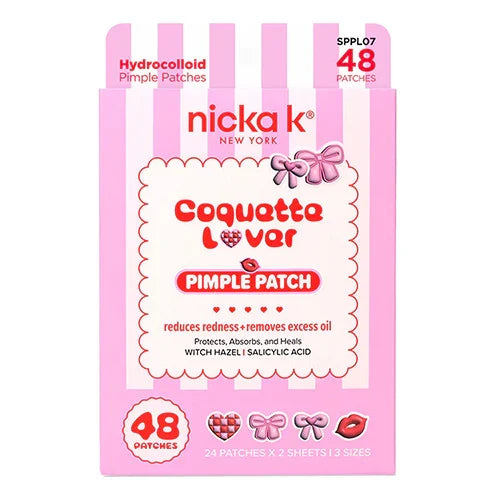 Nicka K New York Hydrocolloid Pimple Patches 48pcs | Shop at CC Hair & Beauty UK