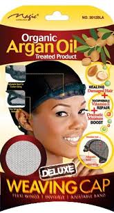 Magic Collection Organic Argan Oil Deluxe Weaving Cap No.3012Bla | Shop at CC Hair & Beauty UK