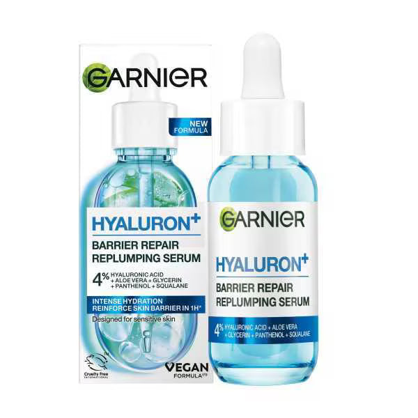 Garnier Hyalurone+Barrier Repair Replumping Serum 30ml | Shop at CC Hair & Beauty UK