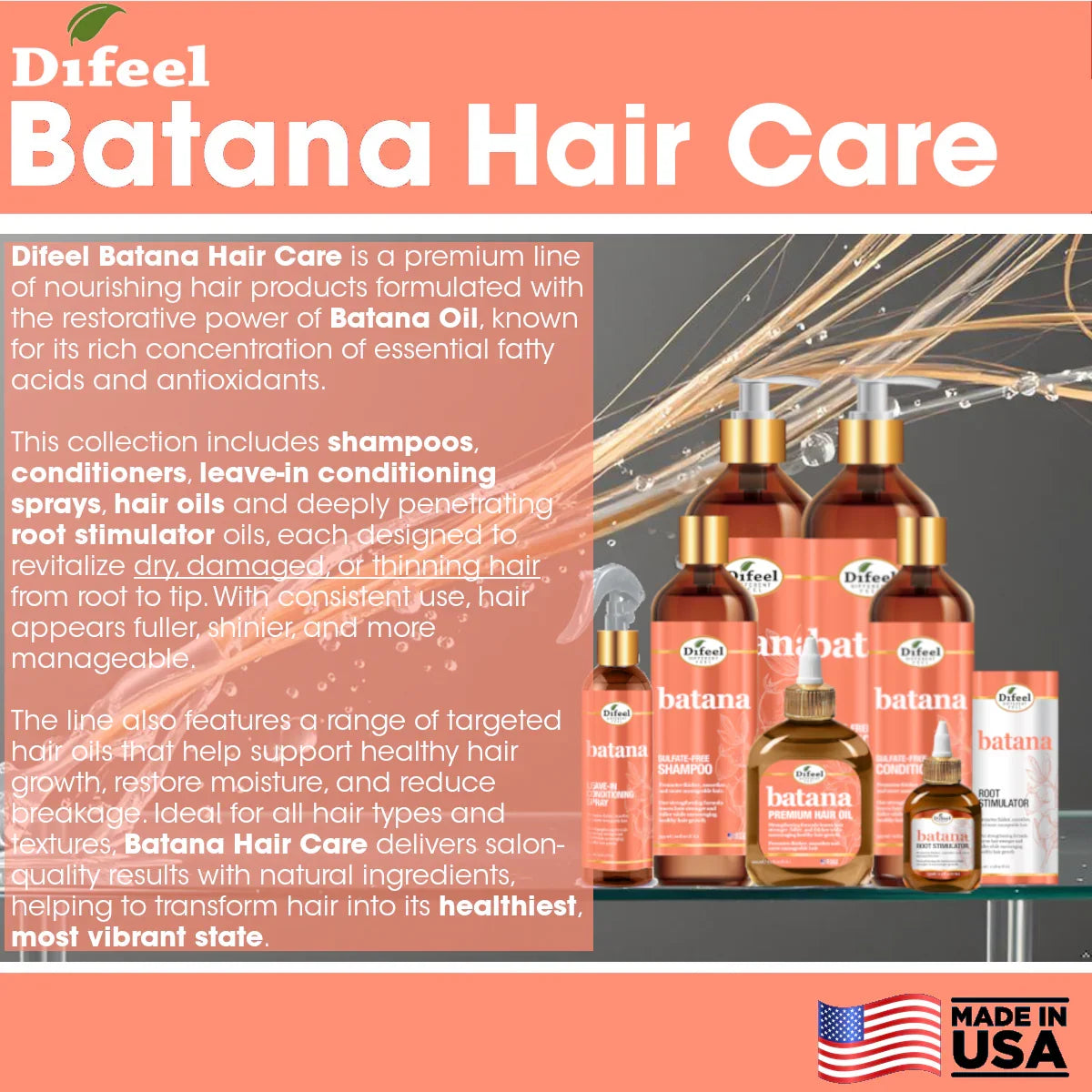 Difeel Batana Root Stimulator | CC Hair & Beauty UK