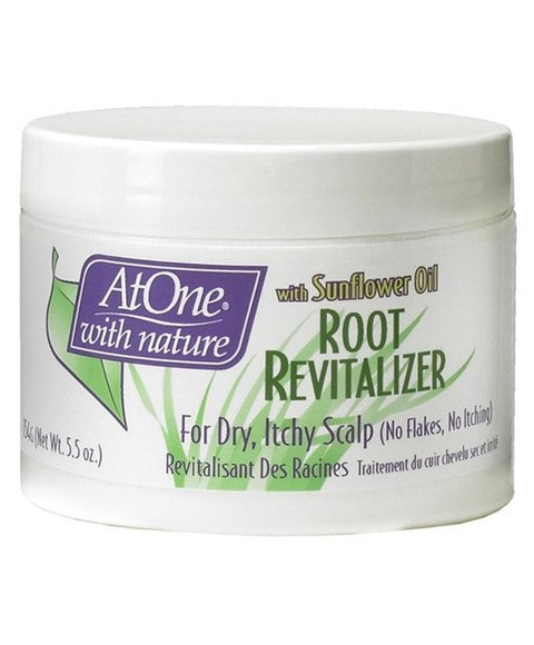 At One With Nature Botanical Sunflower Oil Root Revitalizer - 5.5 Oz | Shop at CC Hair & Beauty UK