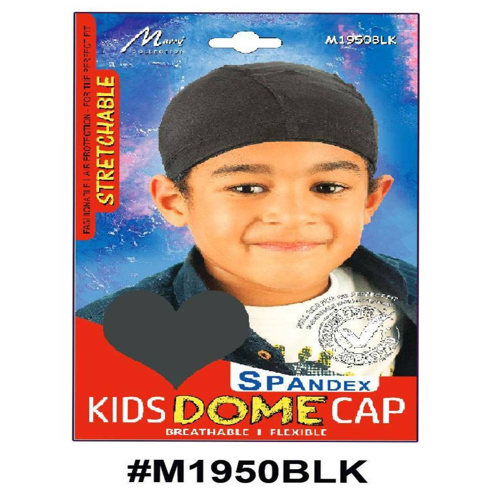Magic Collection Spandex Kids Dome Cap No. M1950Blk | Shop at CC Hair & Beauty UK