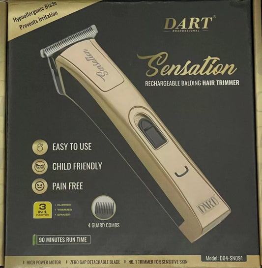 DART Professional 3-in-1 Function SENSATION Balding Clipper Trimmer Shaver