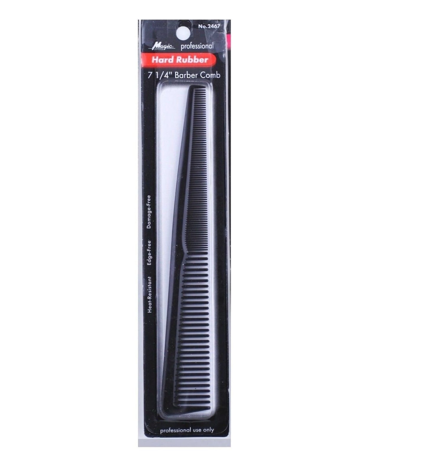 Magic Collection Pro Rubber Barber Comb #2467 | Shop at CC Hair & Beauty UK
