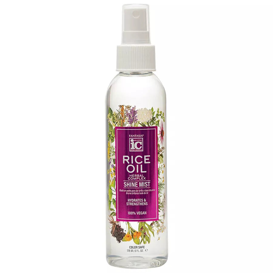 Ic Fantasia Rice Oil Herbal Complex Shine Mist 6oz | Shop at CC Hair & Beauty UK