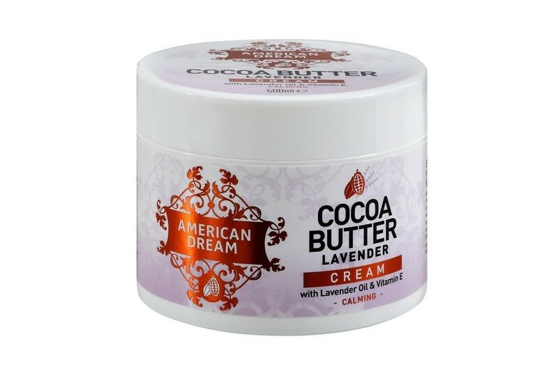 American Dream Cocoa Butter Calming Lavender Cream - 500Ml | Shop at CC Hair & Beauty UK