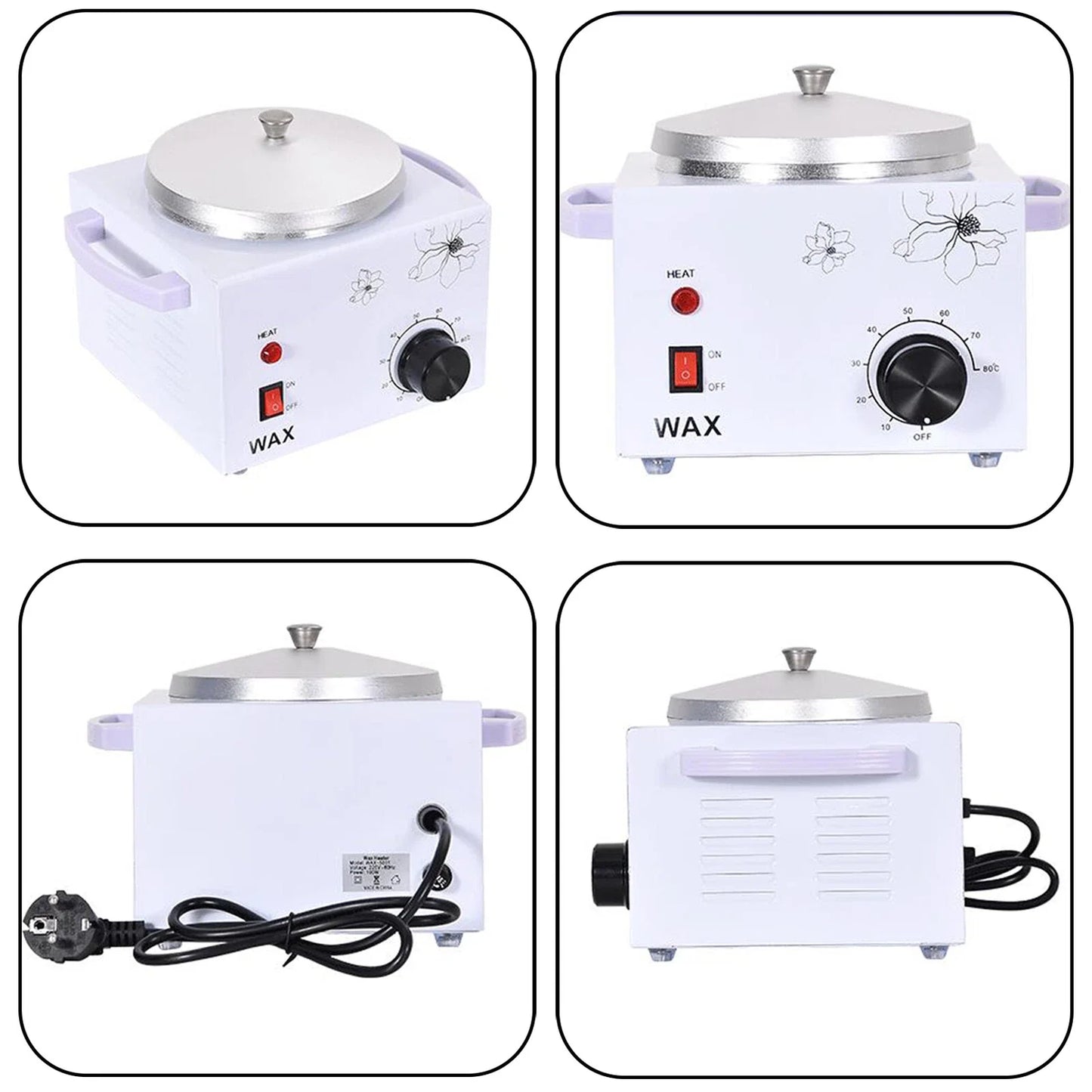 Walee Professional Wax Heater For Hair Removal Aluminum Wax Pot