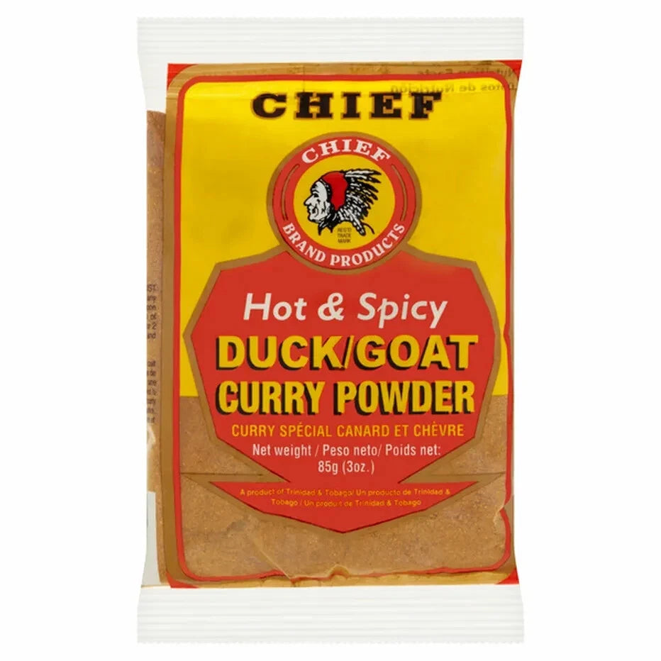 Chief Hot & Spicy Duck/Goat Curry Powder - 85g