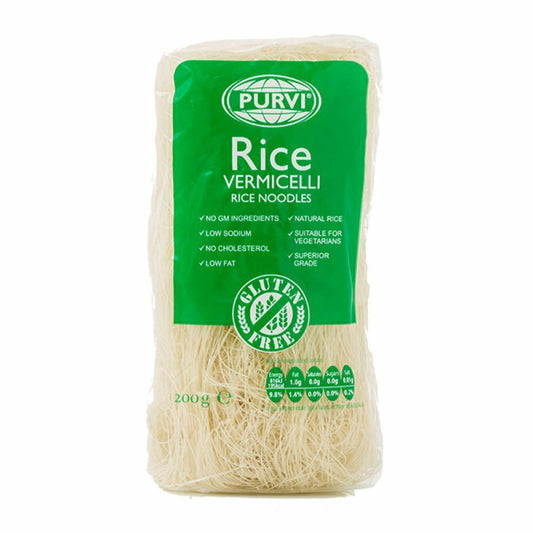 Purvi Rice Vermicelli (Rice Noodles) 400g