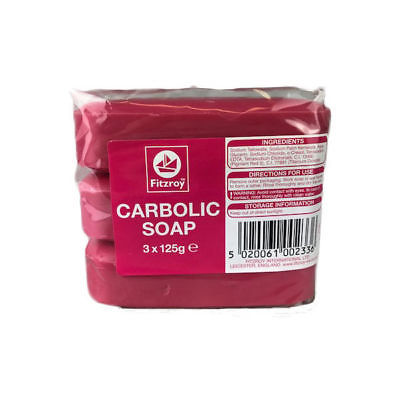 Fitzroy Carbolic Soap 3 X 125G | Shop at CC Hair & Beauty UK