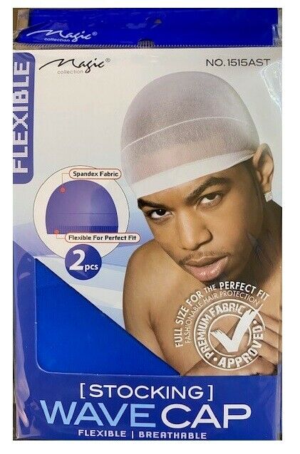 Magic Men Stocking Wave Cap 1515Ast - Assorted Colours | Shop at CC Hair & Beauty UK