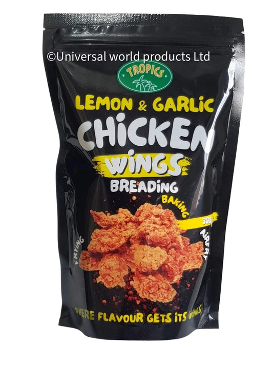 Tropics Lemon & Garlic Chicken Wings Breading 300g