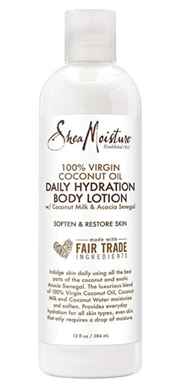 Shea Moisture 100% Extra Virgin Coconut Oil - Daily Hydration Body Lotion, 13 Oz | Shop at CC Hair & Beauty UK