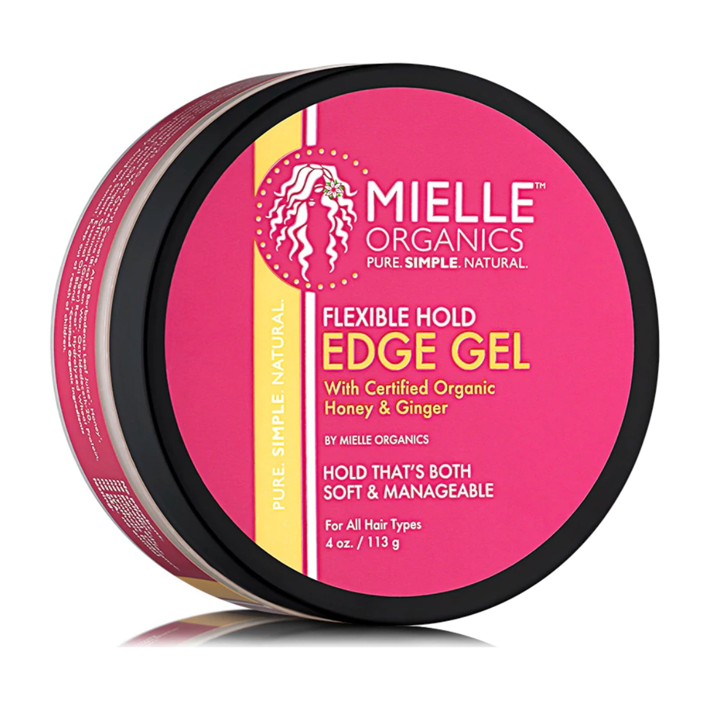 Mielle Organics - Flexible Hold Edge Gel W- Organic Honey & Ginger - 4 Oz | Shop at CC Hair & Beauty UK
