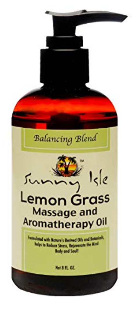 Sunny Isle Jamaican Black Castor - Lemon Grass Massage And Aromatherapy Oil - 8 Oz | Shop at CC Hair & Beauty UK