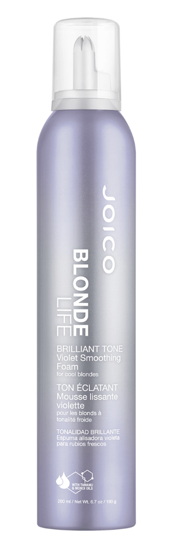 Joico Blonde Life Brilliant Tone Violet Smoothing Foam - 6.7 Oz | Shop at CC Hair & Beauty UK