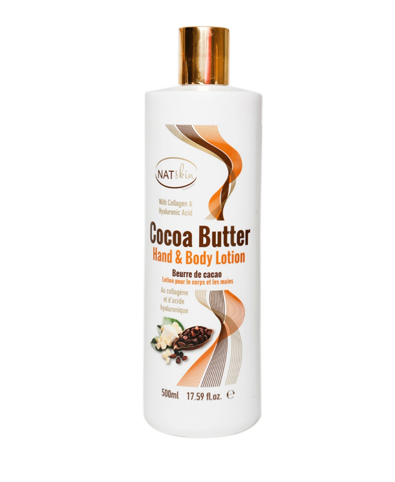 Natskin Cocoa Butter Hand & Body Lotion - 500Ml | Shop at CC Hair & Beauty UK