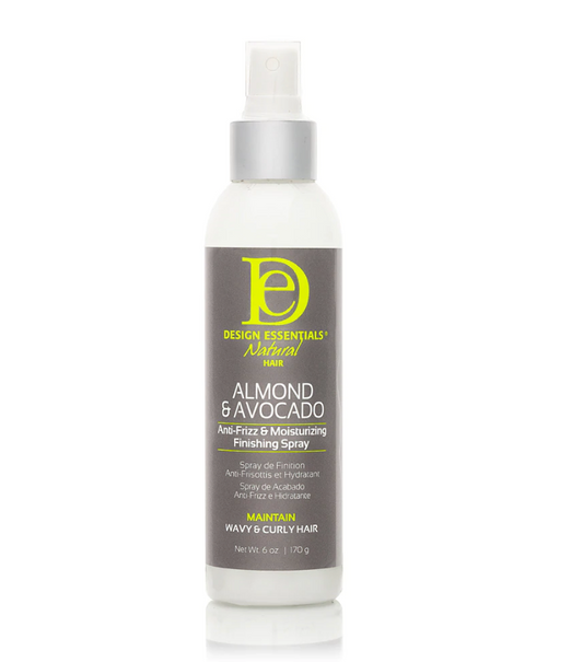 Design Essentials Almond & Avocado Anti-Frizz & Moisturizing Finishing Spray - 6Oz | Shop at CC Hair & Beauty UK