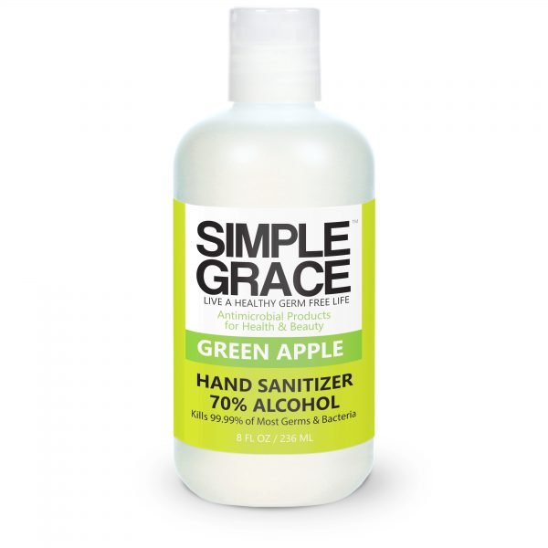 Simple Grace Antimicrobial Hand Sanitizer (Green Apple) 236Ml | Shop at CC Hair & Beauty UK