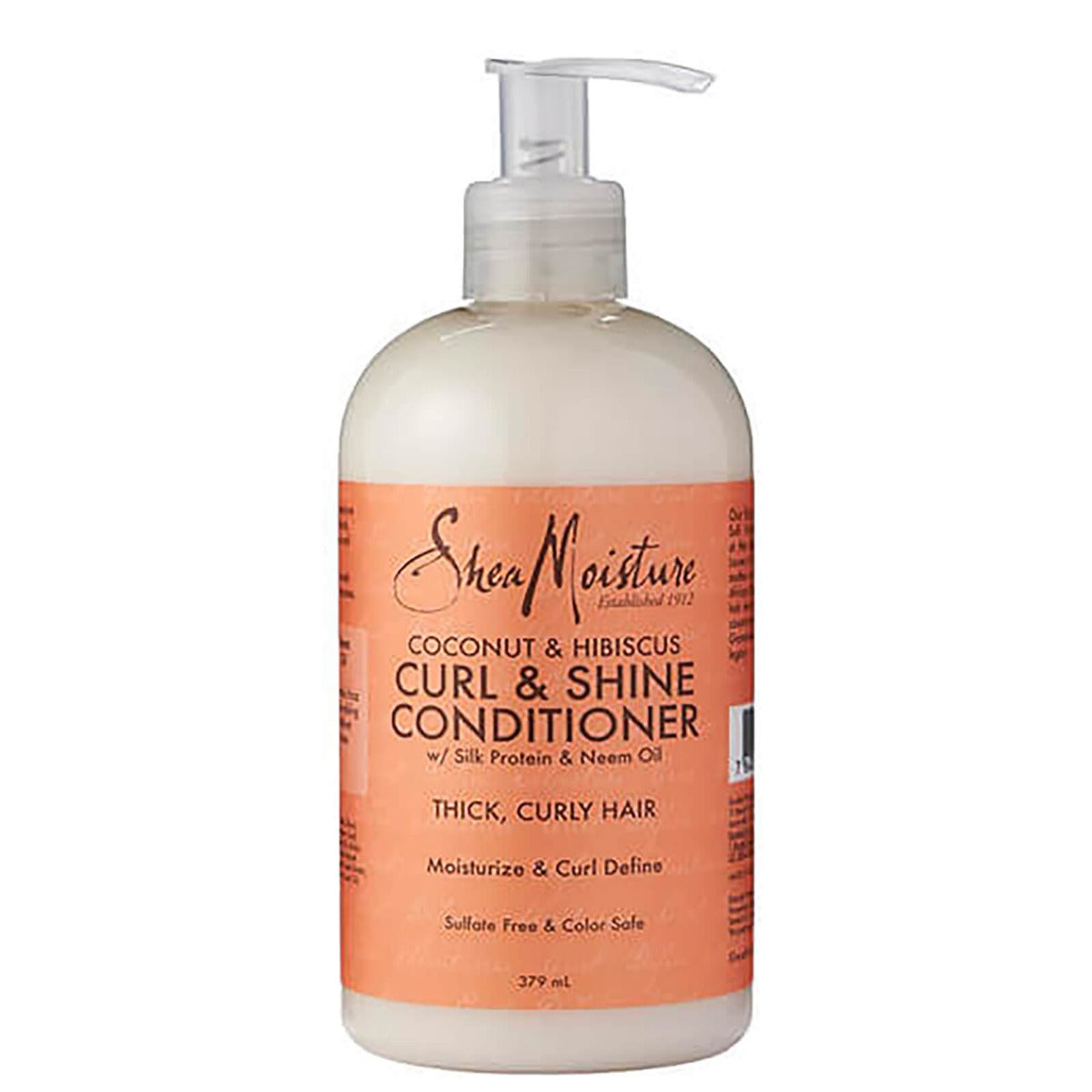 Shea Moisture Coconut & Hibiscus Curl & Shine Conditioner - 379Ml | Shop at CC Hair & Beauty UK