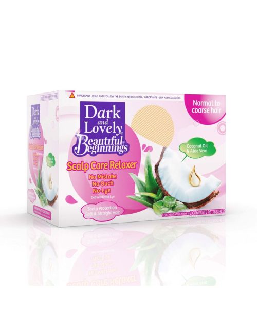 Dark And Lovely Beautiful Beginnings Soft'N Straight No-Lye Relaxer Normal Hair - view 2