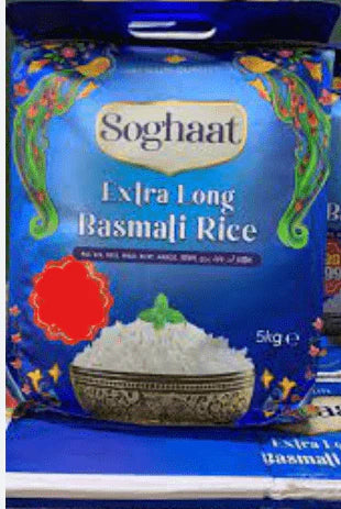 Soghaat Basmati Rice Extra Long - 5kg