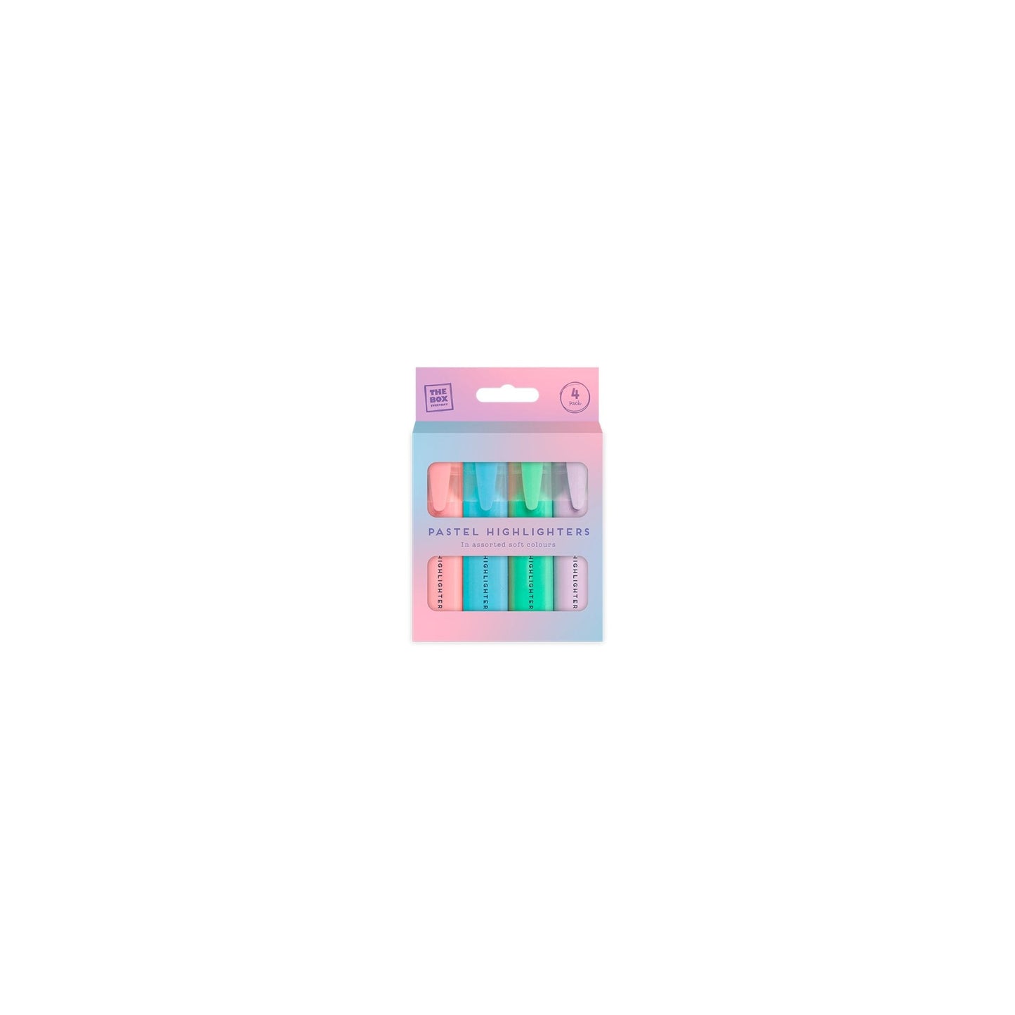 Pastel Highlighters 4pk