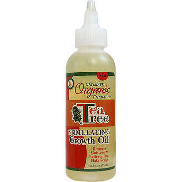 Ultimate Organic Tea Tree Stimulating Growth Oil - 4 Oz | Shop at CC Hair & Beauty UK