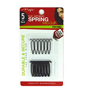 Magic Collection 5Pcs Flat Spring Wig Clip - Item #Swc5 | Shop at CC Hair & Beauty UK