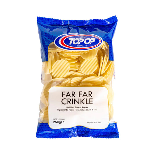 Top Op Far Far Potato Crinkle (Un-Fried) 250g