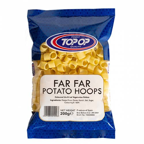 Top Op Far Far Potato Hoops (Un-Fried) 200g