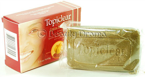 Topiclear Cocoa Butter Soap for Healthy and Fresh Skin 3 oz - product detail | CC Hair & Beauty